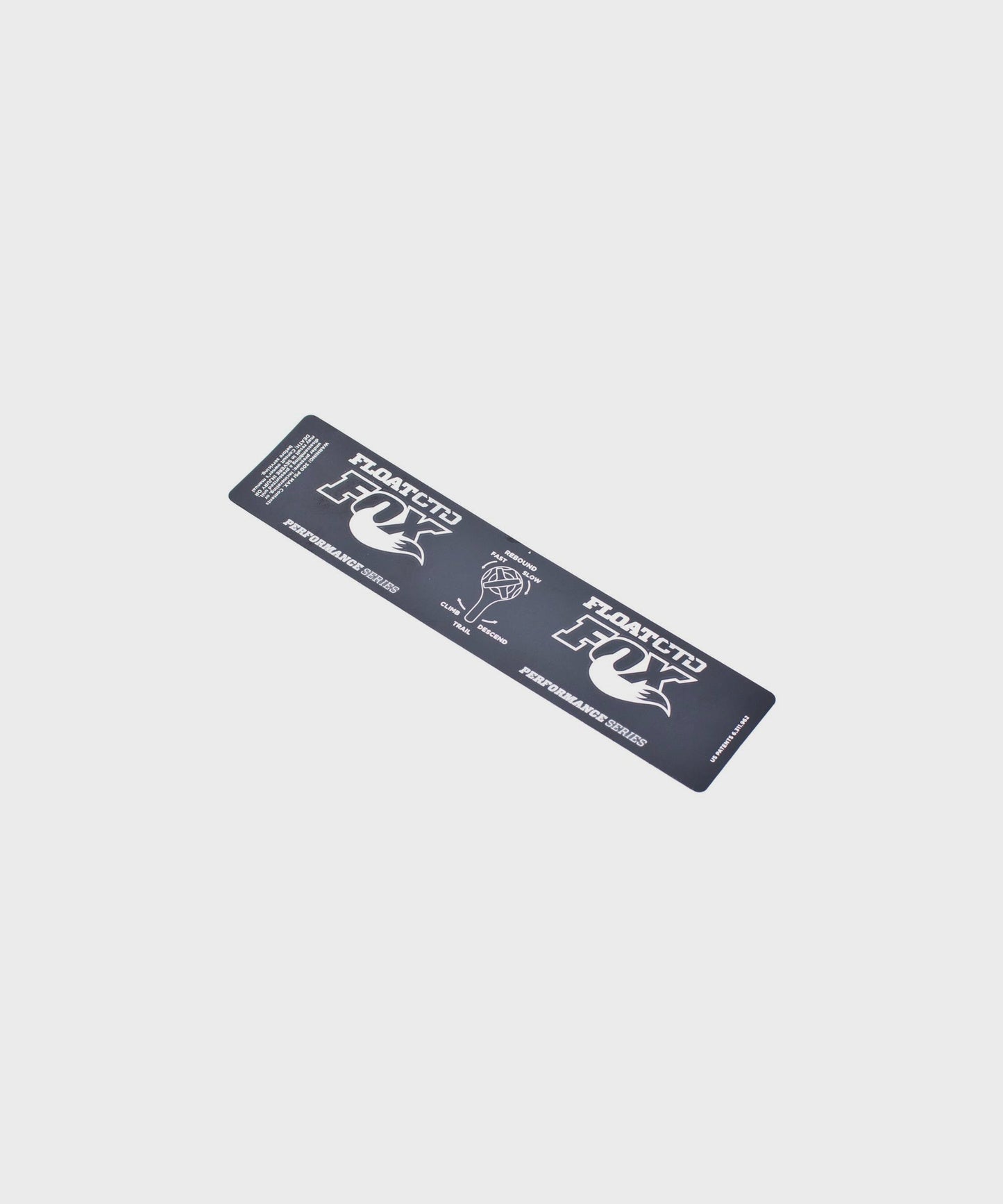 FOX Shock Float CTD Dish XV Performance 2013 Decal
