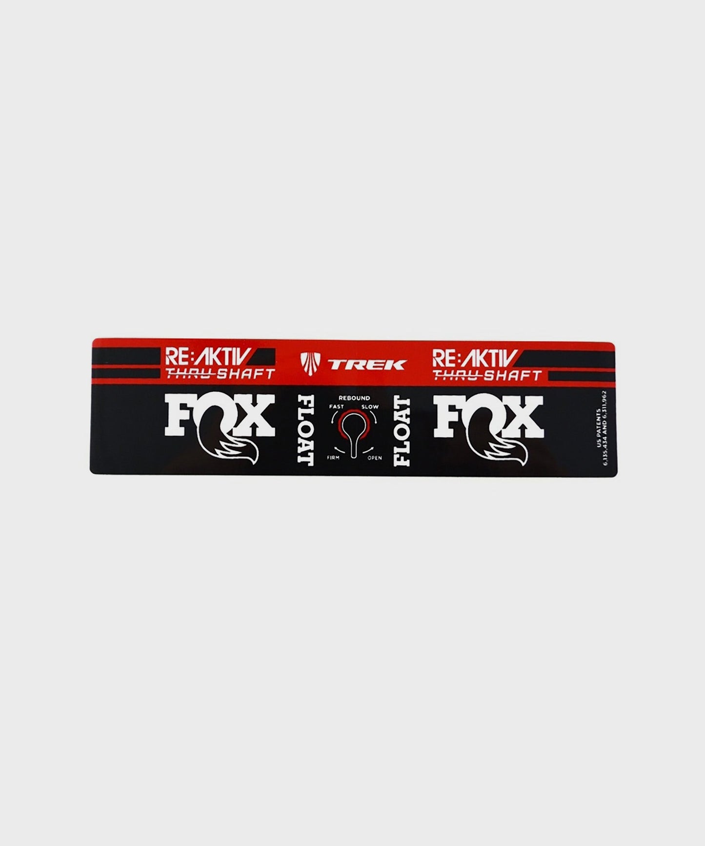 FOX Fork Thru-Shaft Decal 2018