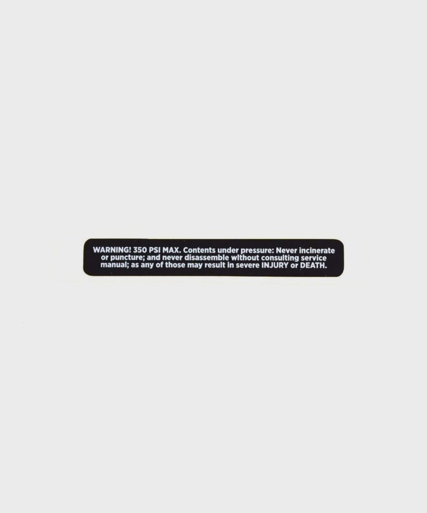 FOX Shock 350PSI Max Eyelet Decal