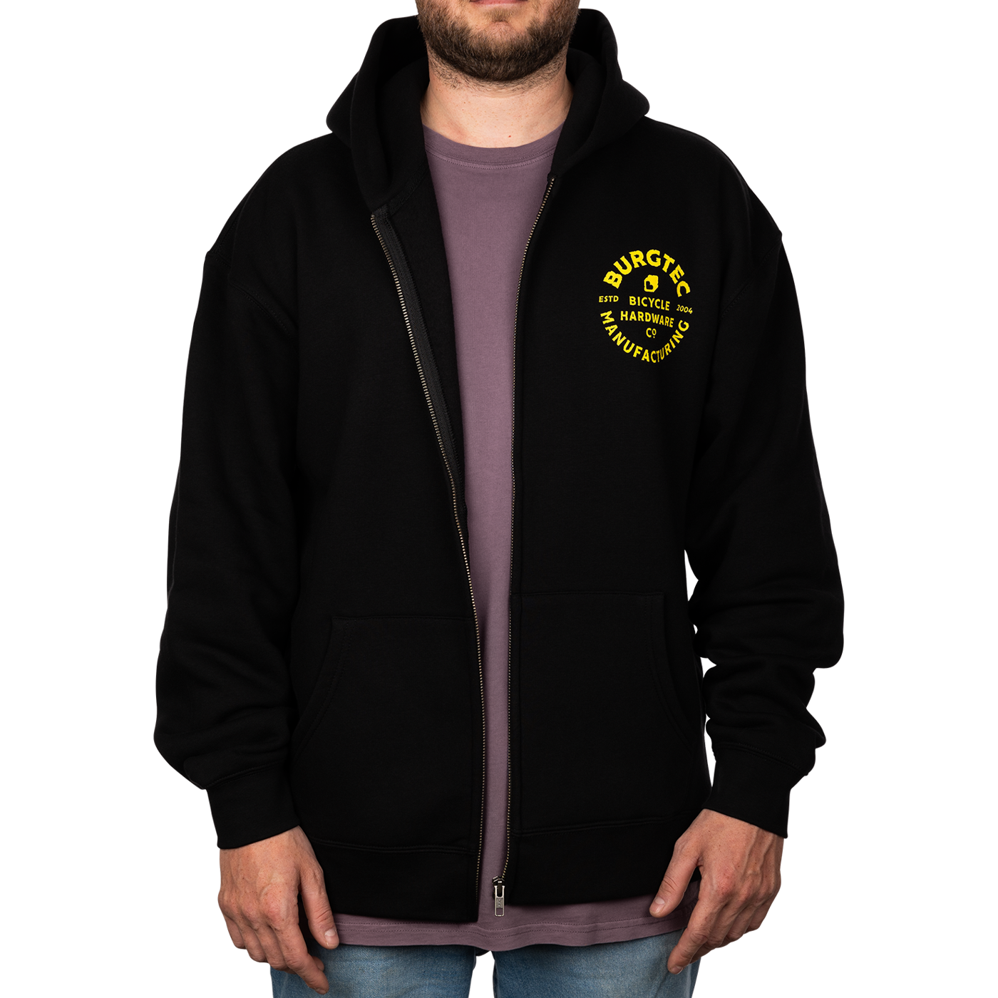 Burgtec Stamp Zip Hoodie