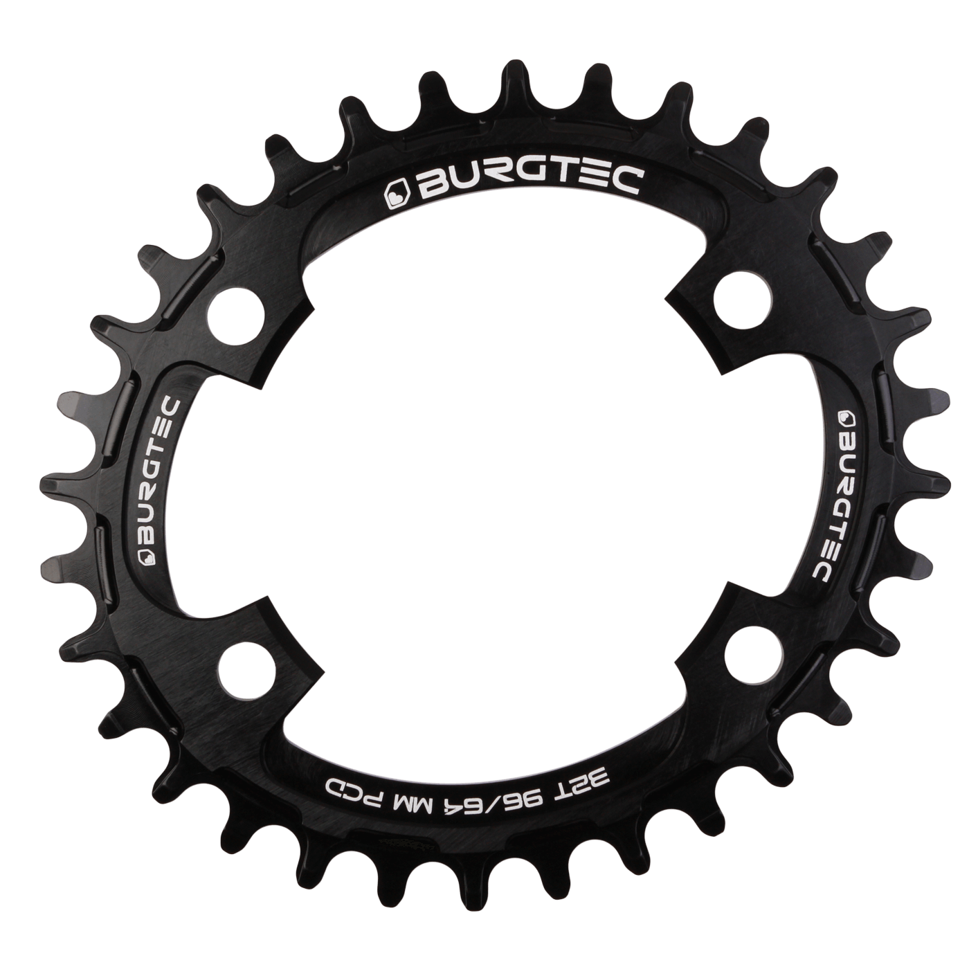 Burgtec Oval 96/64mm PCD Thick Thin Chainring