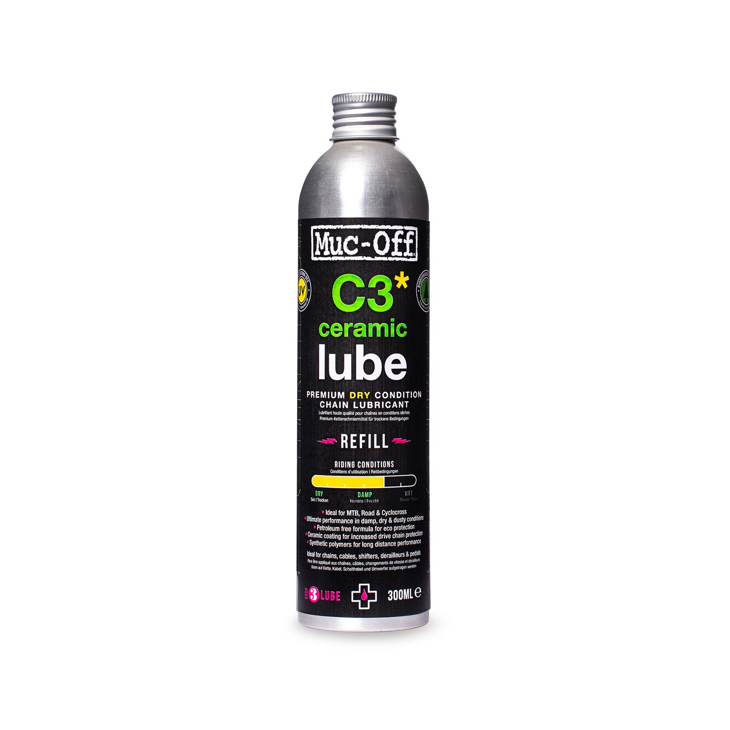 Muc-Off C3 Wet Ceramic Lube 300ml