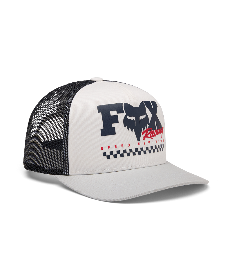 Fox Yth Checker Mesh Trucker Hat