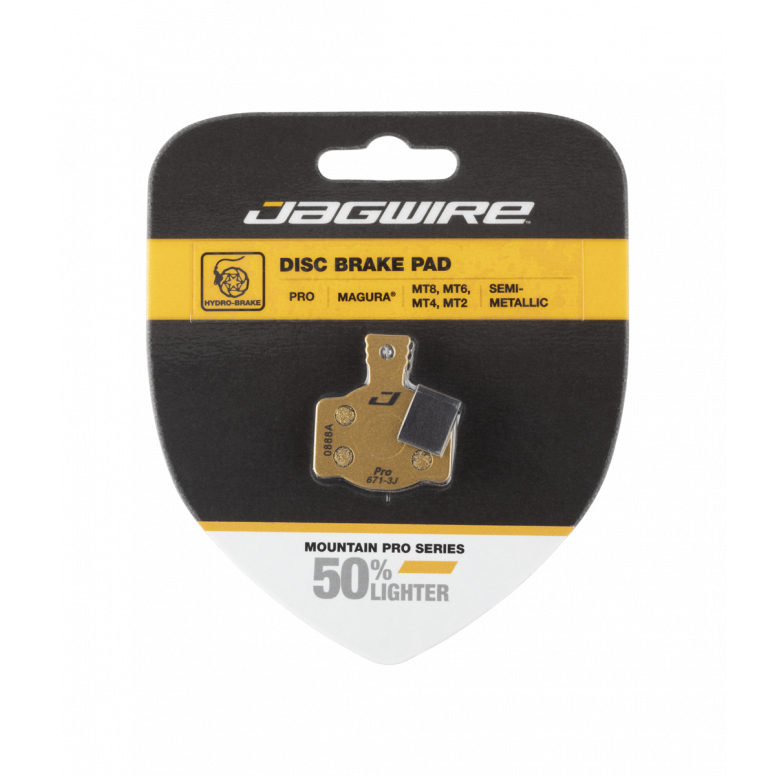 Jagwire Pro Semi-Metallic Disc Pad - Magura MT8 - Brake Pads