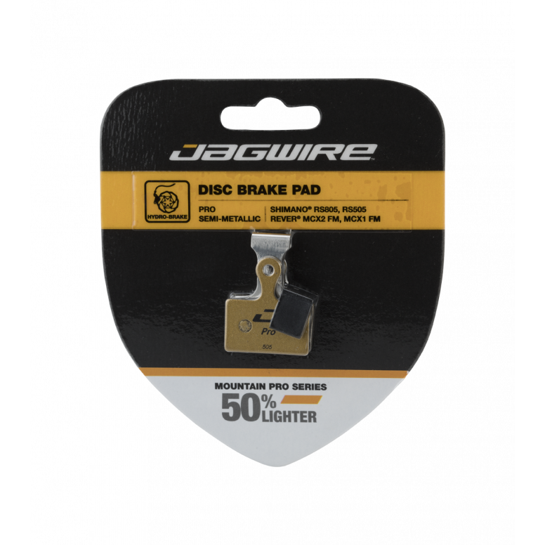 Jagwire Pro Semi-Metallic Disc Brake Pad - Shim Road & RideRever - Brake Pads