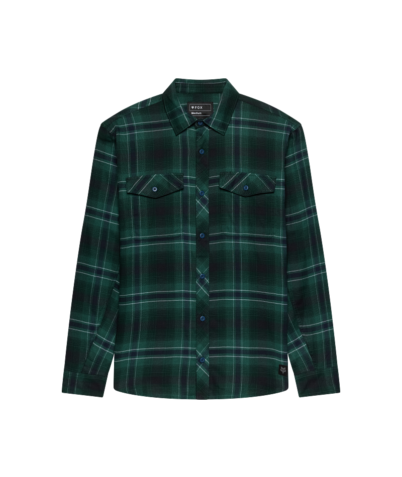 Fox Survivalist Stretch Flannel LS FA26 Dark Green / 2X
