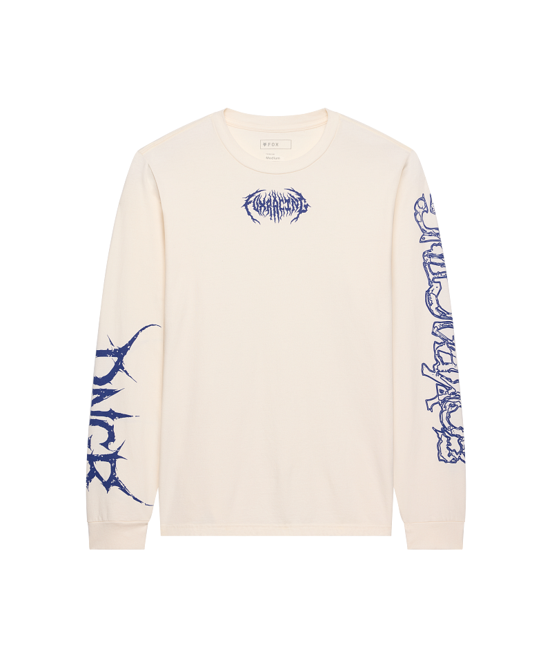 Fox Dngr 195 Original LS Tee FA26 Off White / 2X