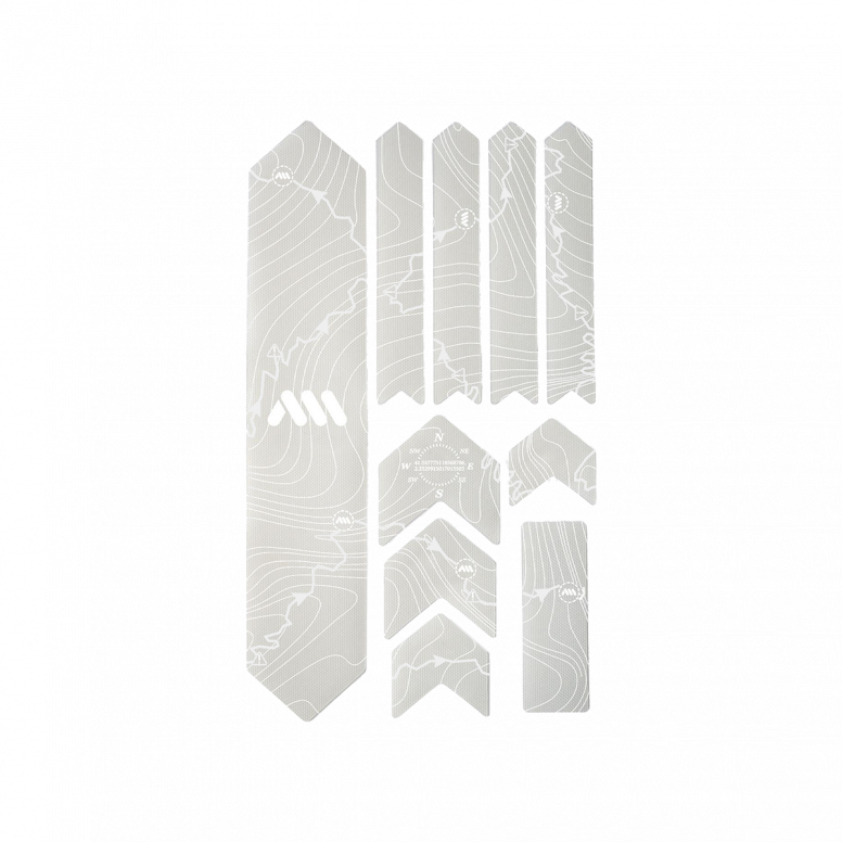 All Mountain Style Frame Guard Extra - Tracks White