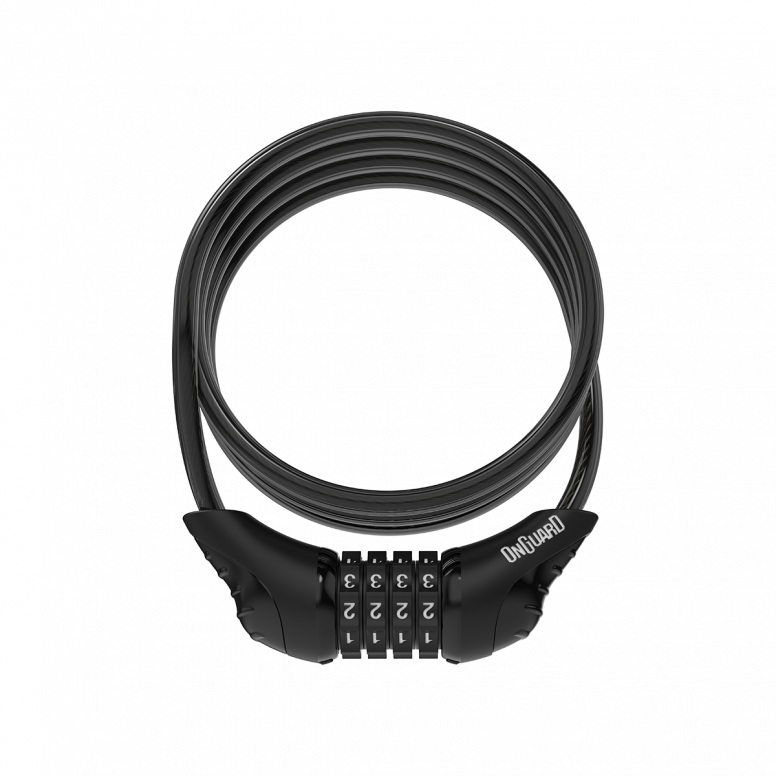 OnGuard Neon Combo Coil Cable Locks