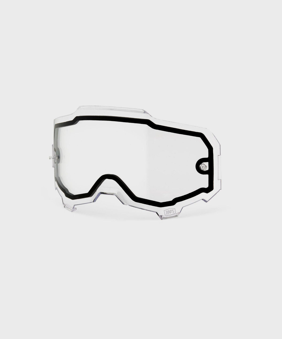 100% Armega Dual Pane Lens Clear Clear