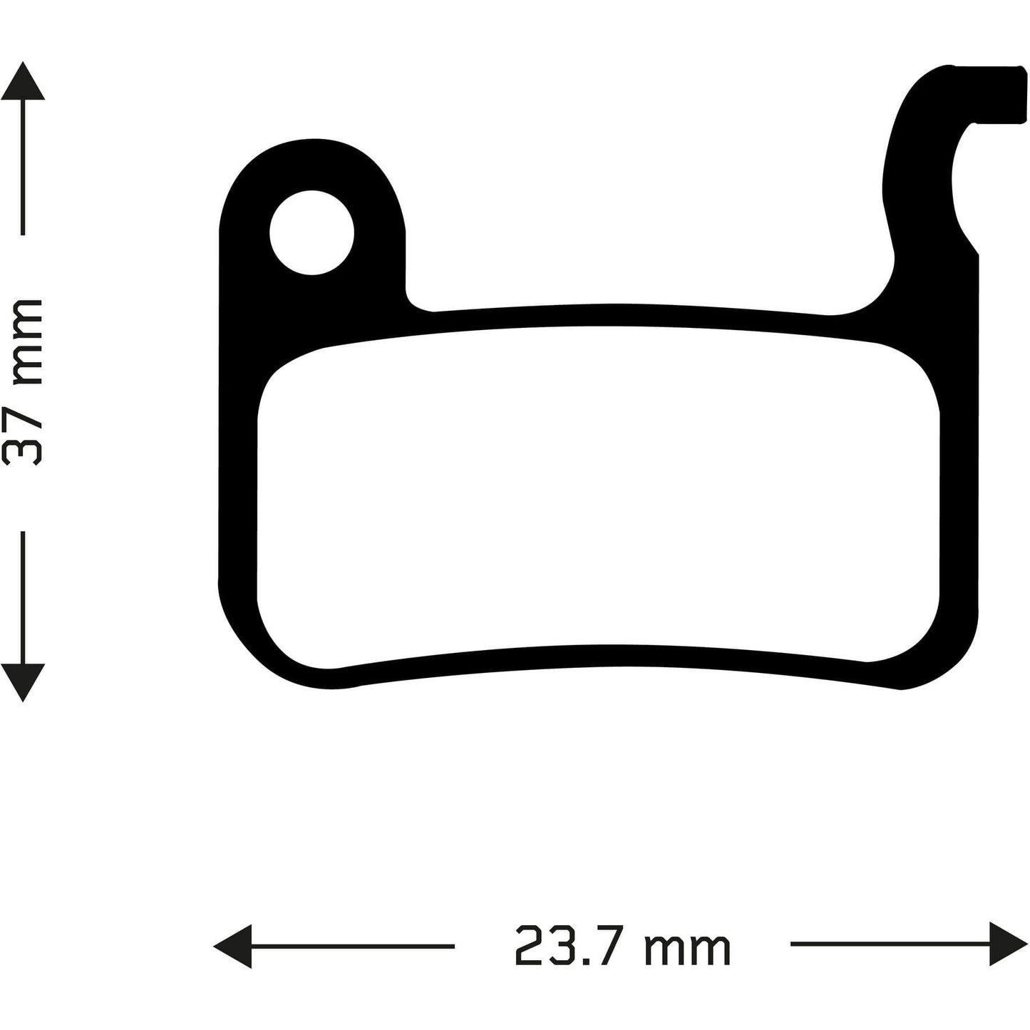Aztec Sintered Disc Brake Pads for Shimano XTR M975 / M965 / M966 / Saint M800
