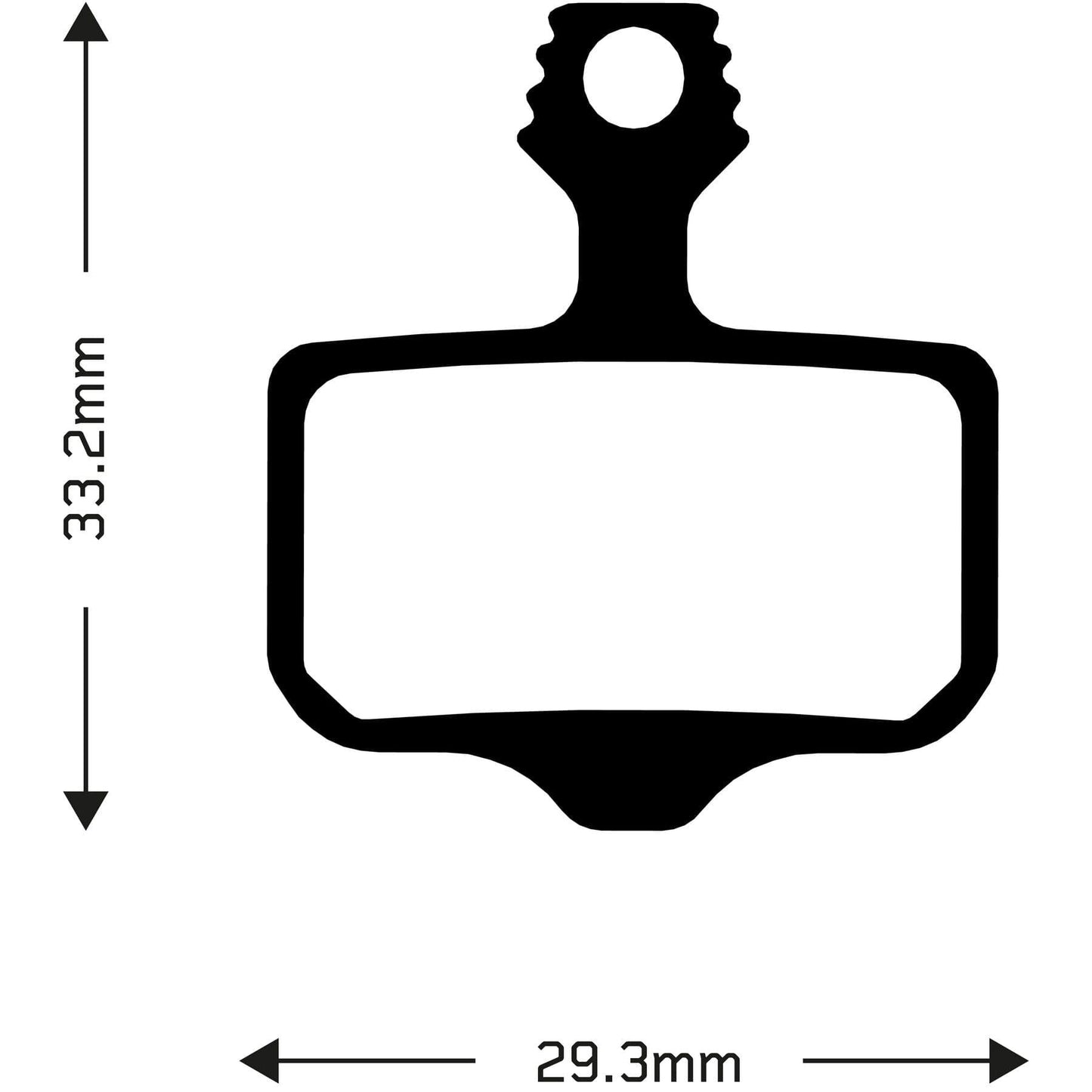 Aztec Organic Disc Brake Pads for Avid Elixir / DB / Sram XX / XO