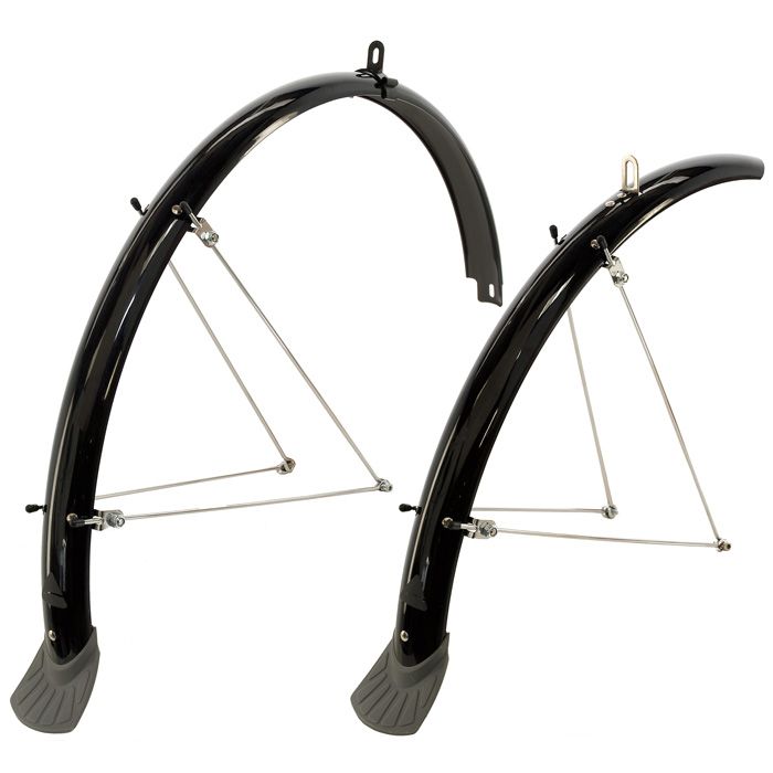 Axiom Roadrunner LX Reflex Mudguard Set Black 700c/29er 65mm