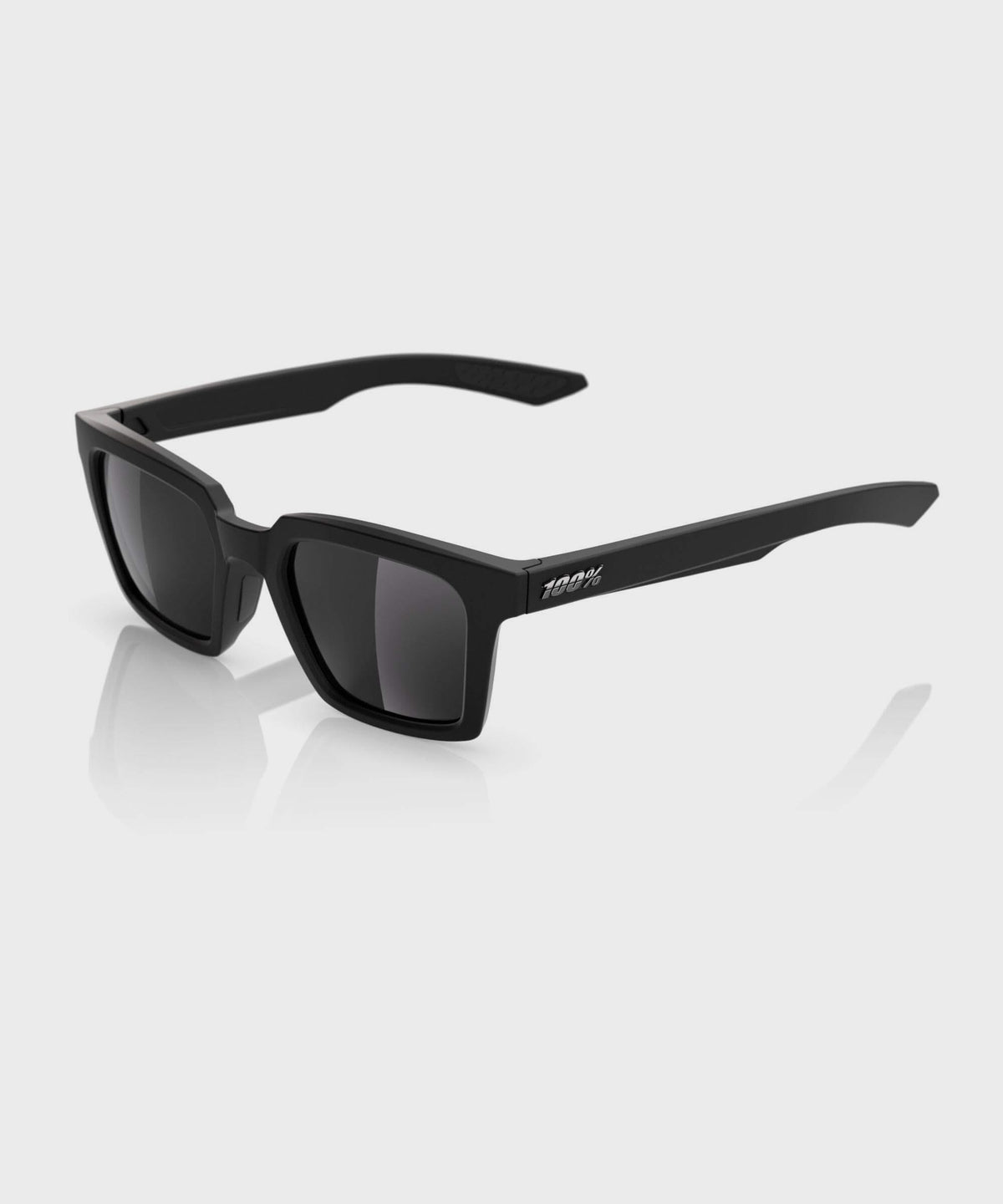 100% Erba Glasses - Soft Tact Black / Smoke Lens Soft Tact Black / Smoke