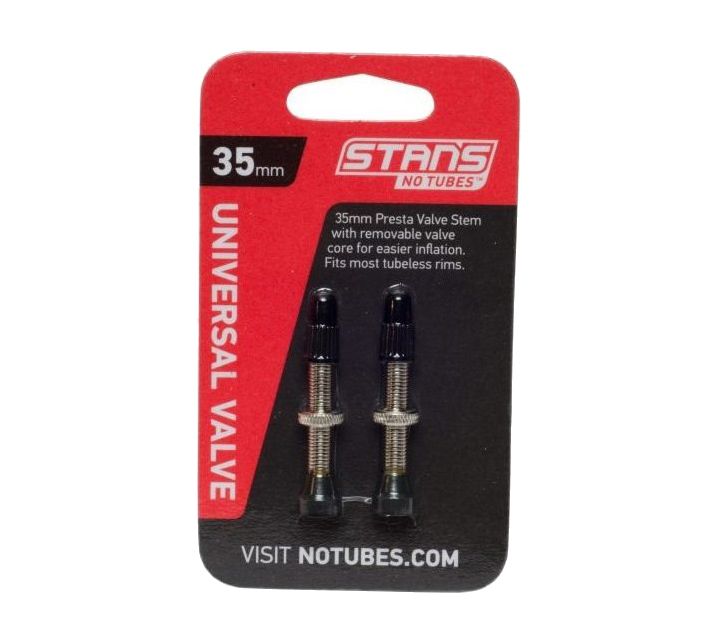 Stans NoTubes Universal 35mm Valve Stem (Pair for MTB)