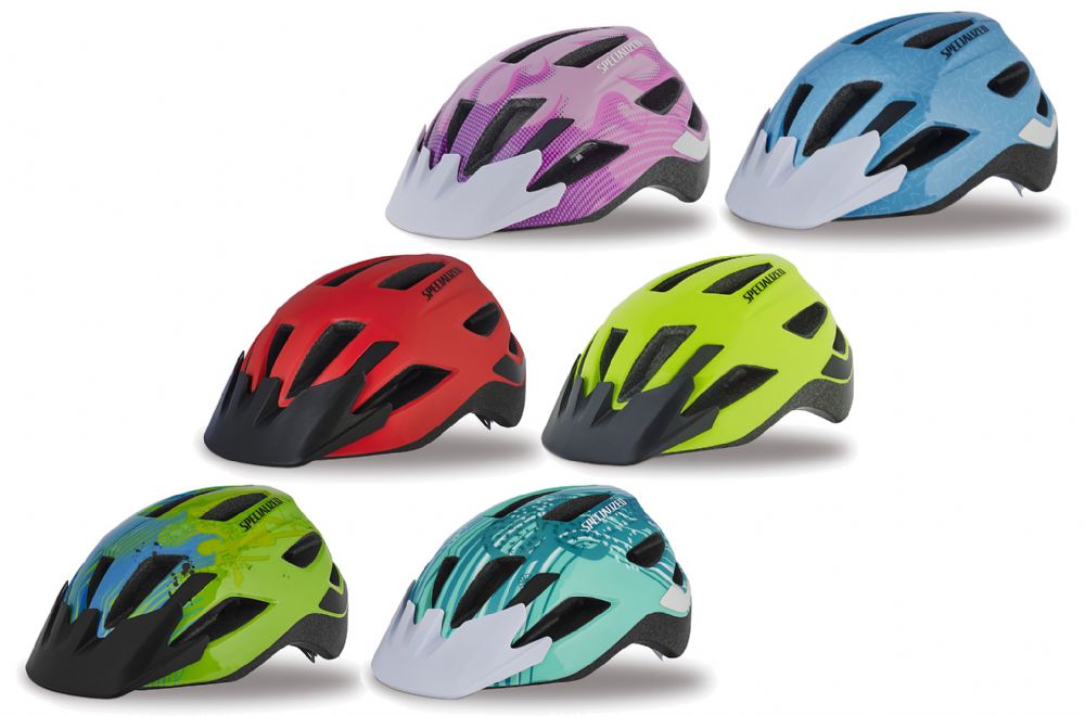 Specialized SHUFFLE HLMT CE HYP/BLU FLAMES CHLD 2016