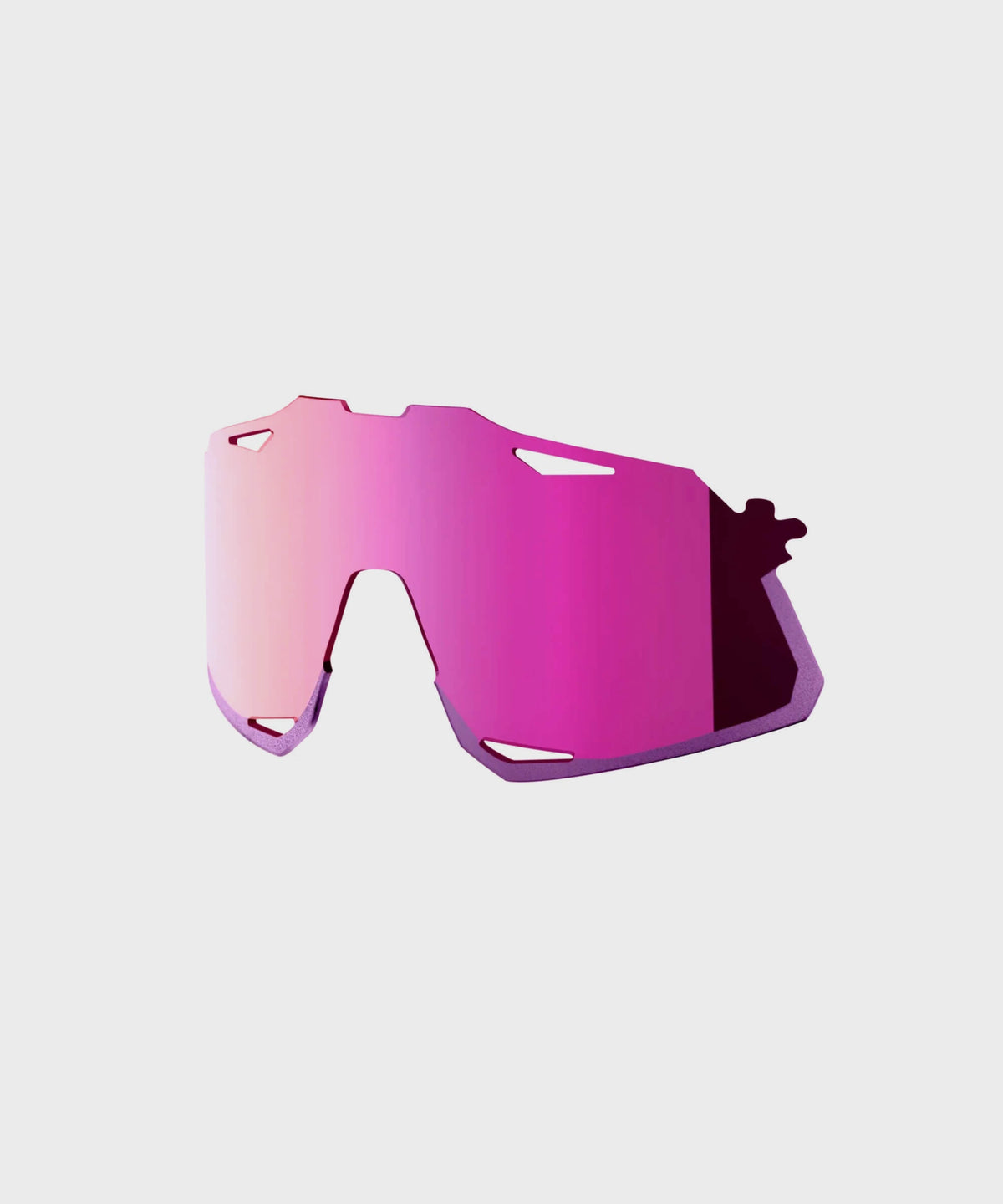 100% Hypercraft Replacement Polycarbonate Lens Purple Multilayer Mirror