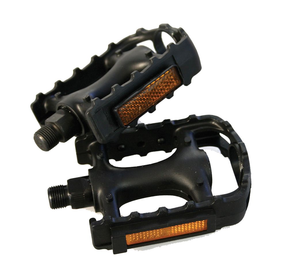 Standard plastic pedals - 9/16 inch thread