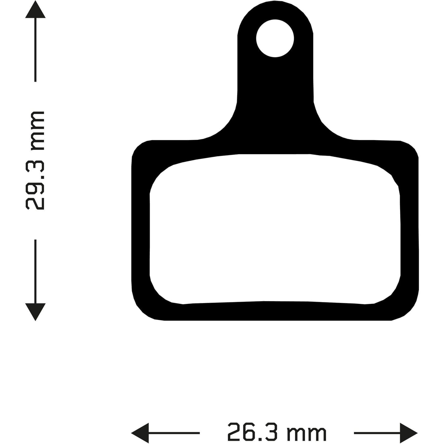 Aztec Sintered Disc Brake Pads for Shimano Flat Mount Dura Ace / Ultegra
