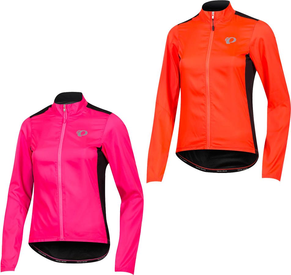 Women's ELITE Pursuit Hybrid Jacket, Fiery Coral/Black, Size XL