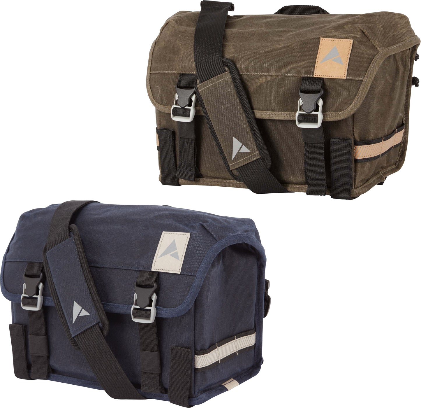 Heritage 7 Litre Canvas Rackpack - 7 Litre - Navy