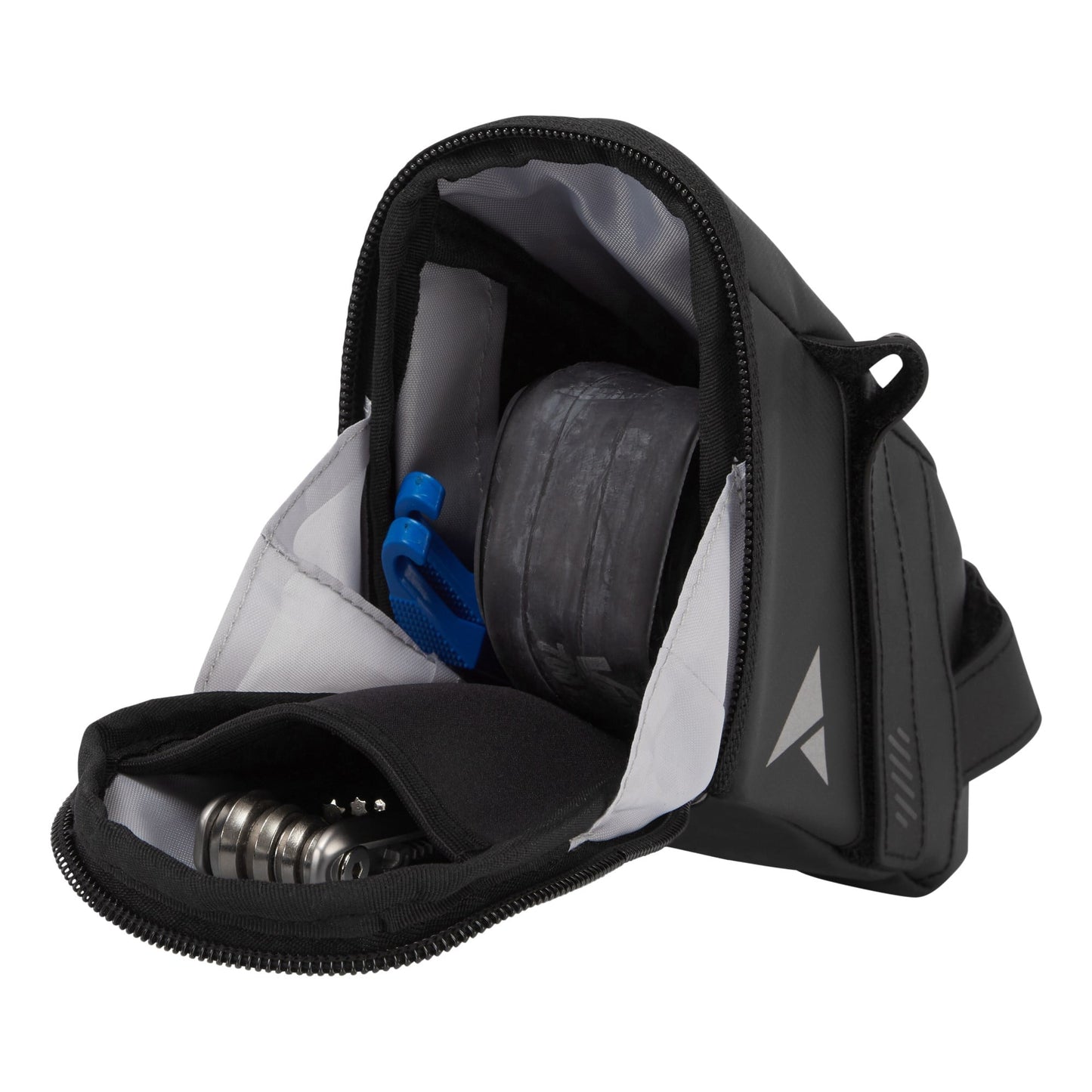 Altura Nightvision Large Saddle Bag 2022: BLACK