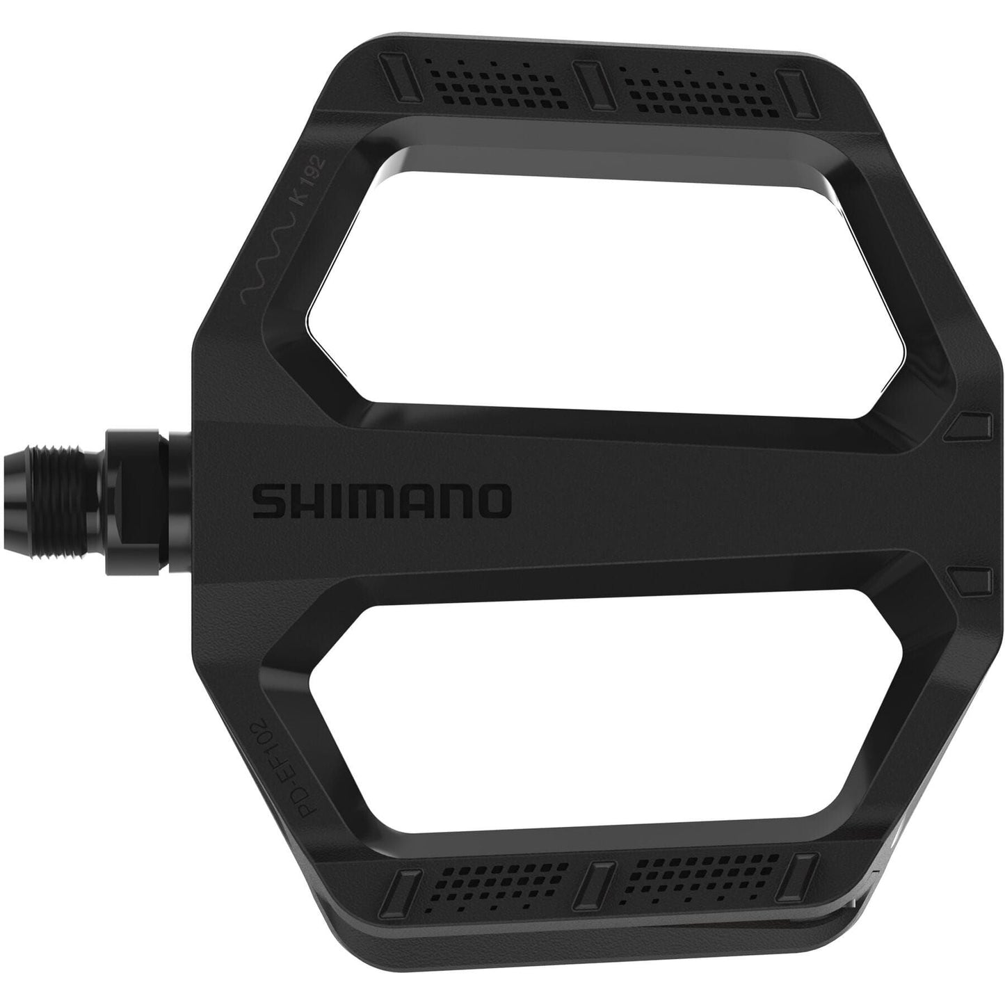 Shimano PD-EF102 flat pedals, resin