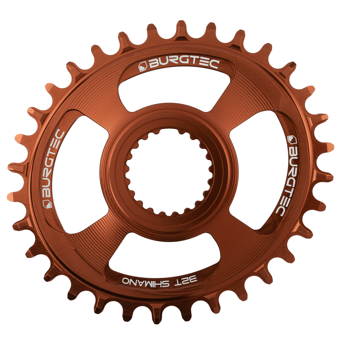 Burgtec Oval Thick Thin Chainring for Shimano Direct Mount — view 18