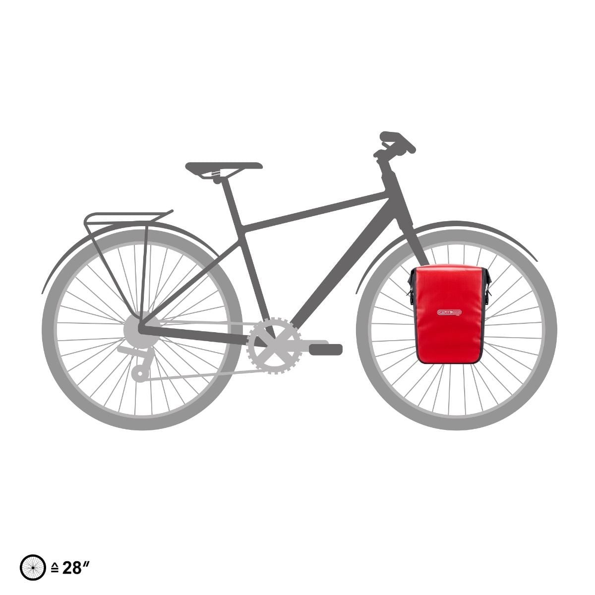 Ortlieb Sport-roller Core Ql2.1 14.5 Litre Pannier Bag