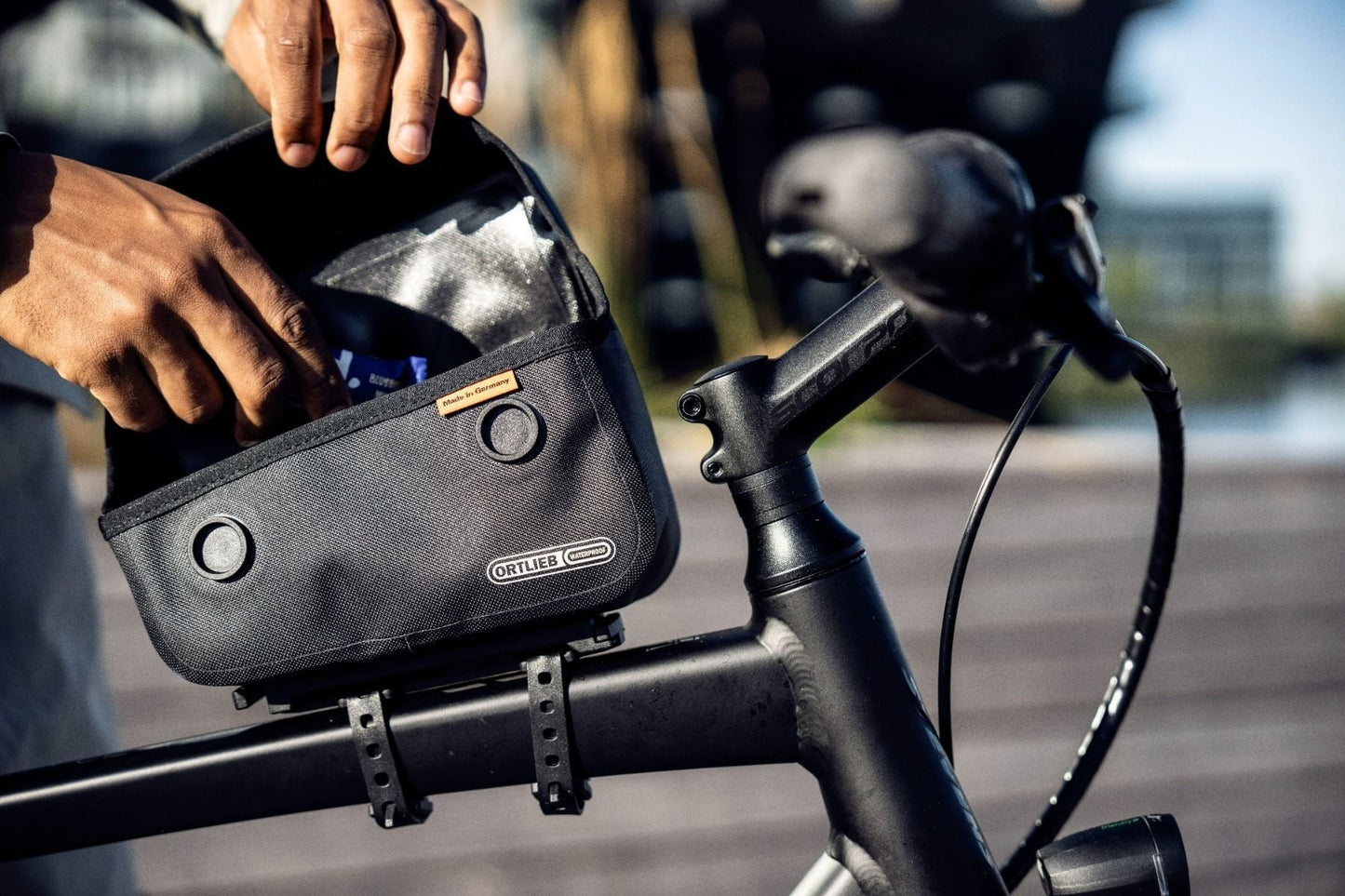 Ortlieb Toptube-bag W/ Tube-lock 1.5 Litre
