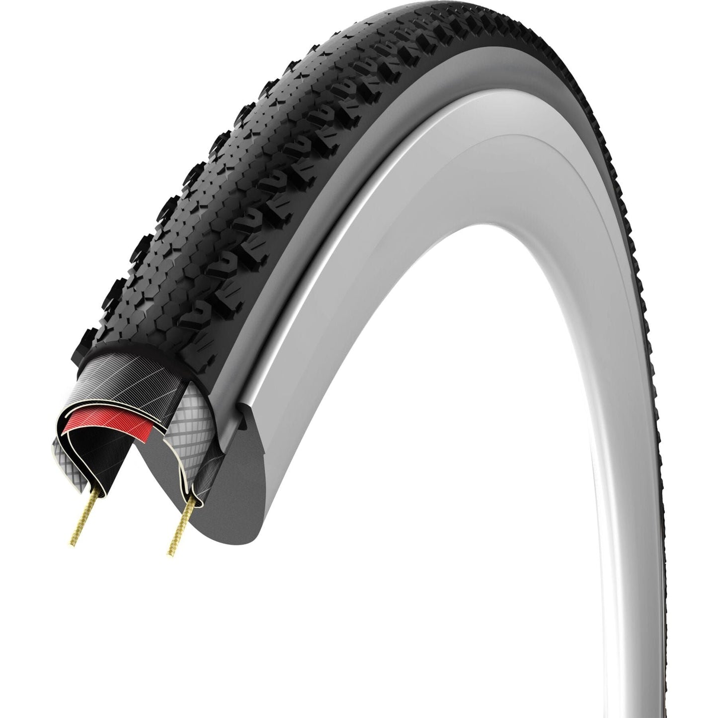 Vittoria Terreno Zero 700x47c Gravel Black Tan G2.0 Tyre