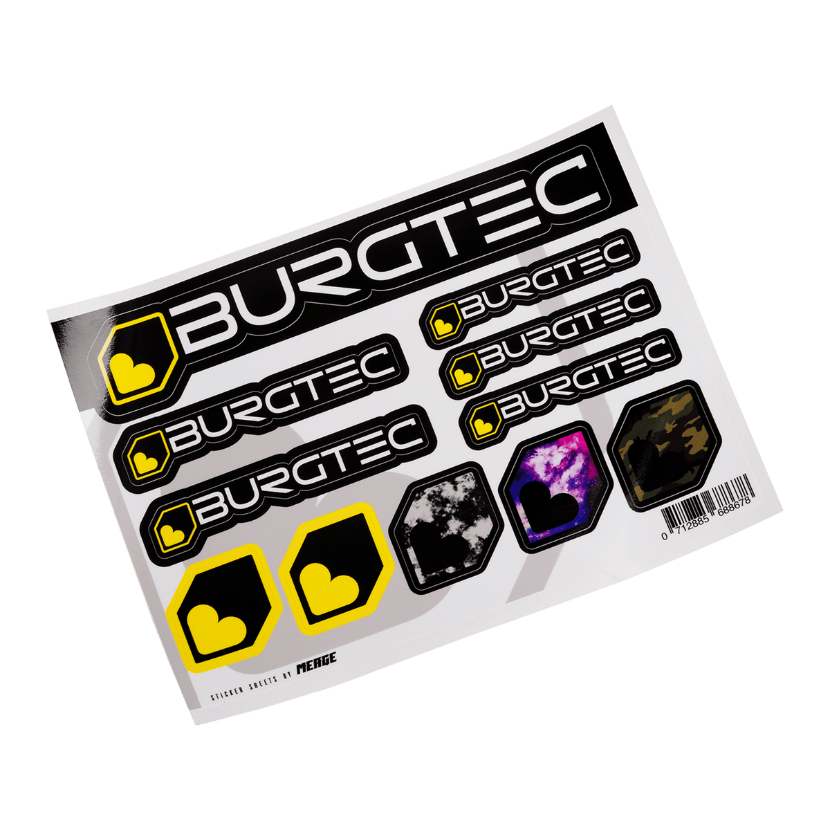 Burgtec Sticker Sheet — view 4