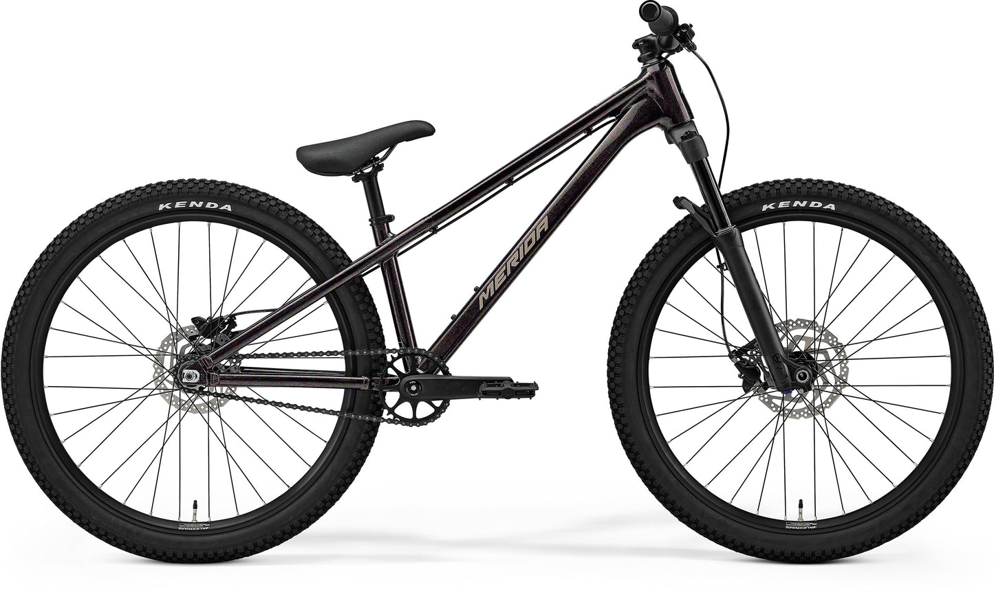 Merida Dirt 500 - Metallic Black (Smoked Silver) - MY26