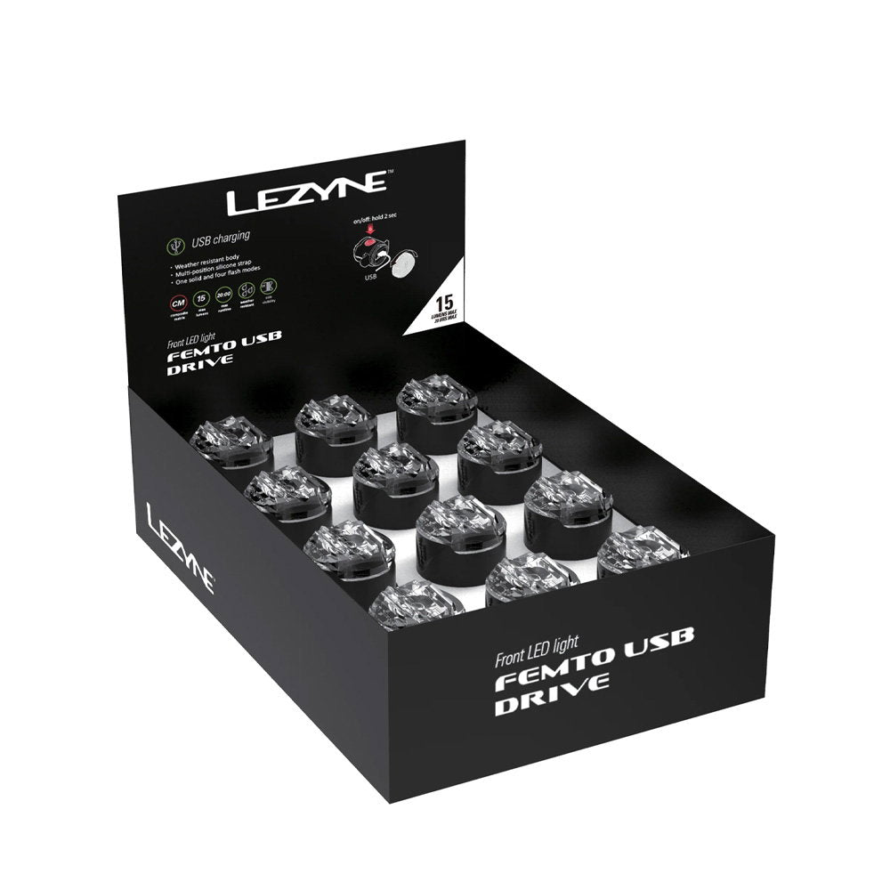 Lezyne - Femto USB Drive 24 Box Set Front -