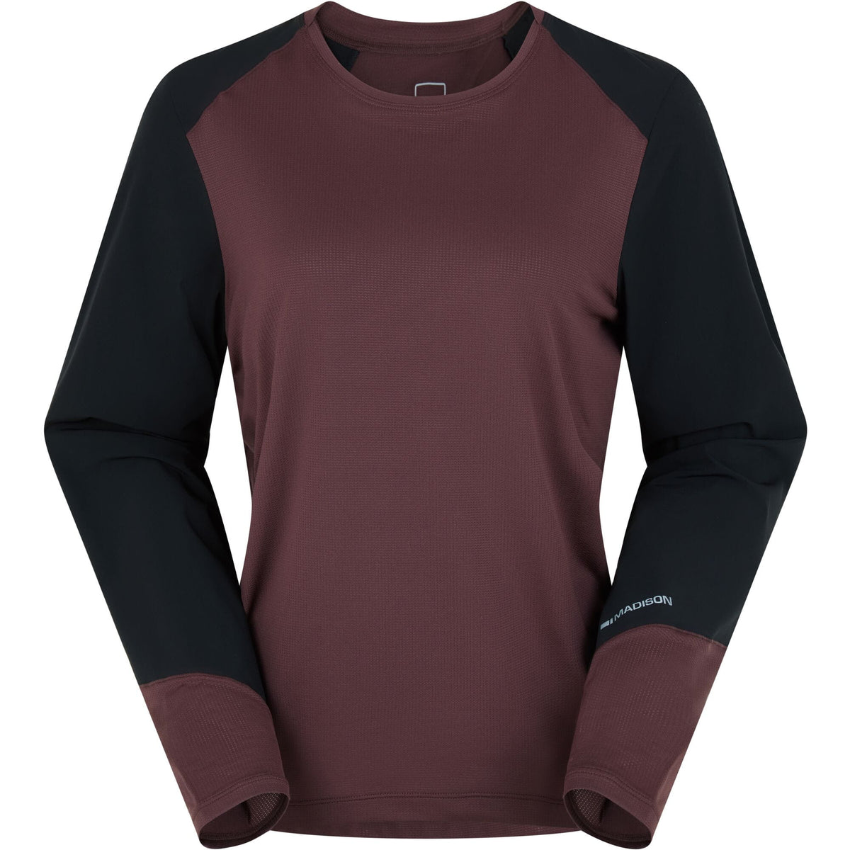 Madison Flux Women's Long Sleeve Trail Jersey AW26 Red / Black / Size 16