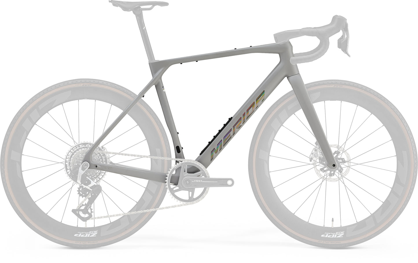 Merida Mission 10K Frame - Silk Grey (Holo Silver) - MY27
