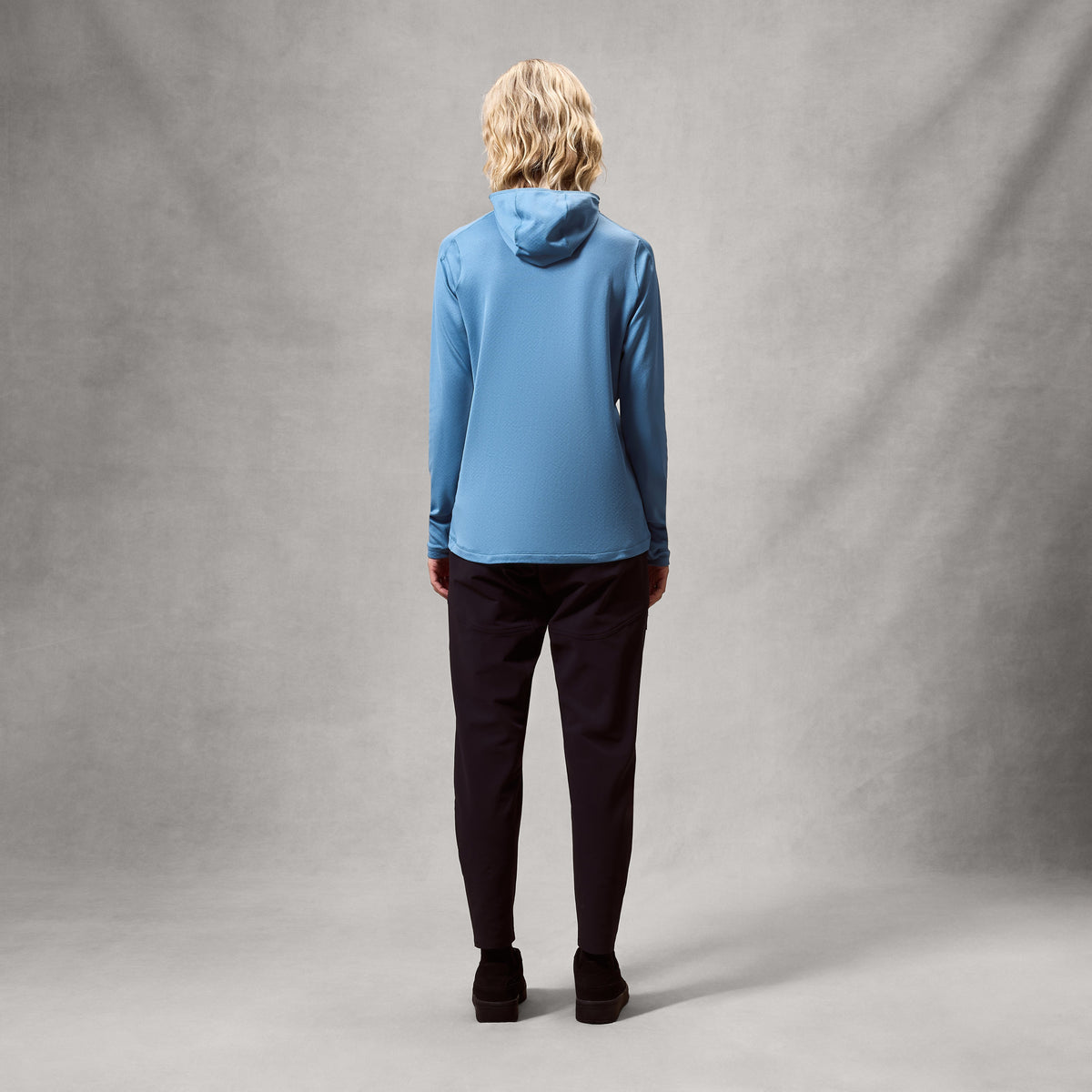 Endura WOMEN'S ALLTRACK ROUT SCUBA HOODIE FLEECE - Blue