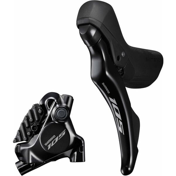 Shimano 105 ST-R7120 105 hydraulic disc STI set, flat mount calliper, left rear