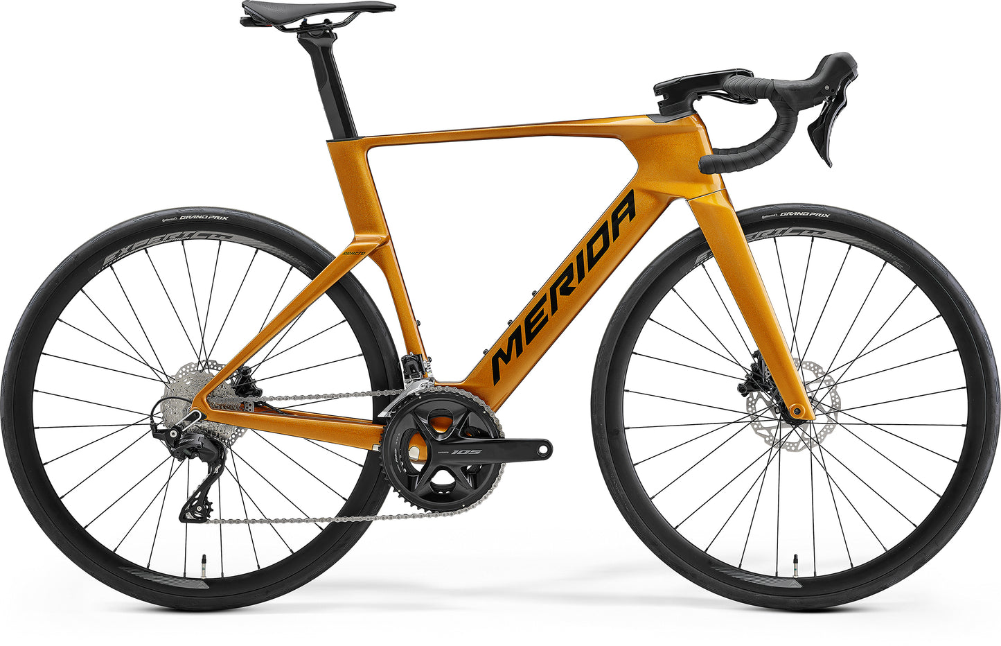 Merida Reacto 4000 - Mineral Gold (Black)