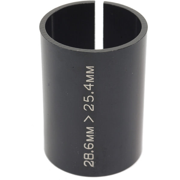 M Part Threadless stem shim adapter 1-1/8 inch / 28.6 mm to 1 inch / 25.4 mm 40mm