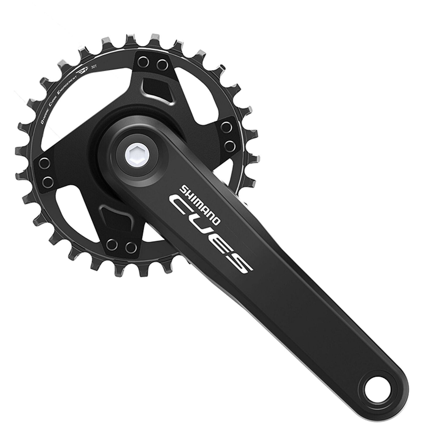 Shimano CUES FC-U4000 CUES chainset, for 9/10/11-speed, 170 mm
