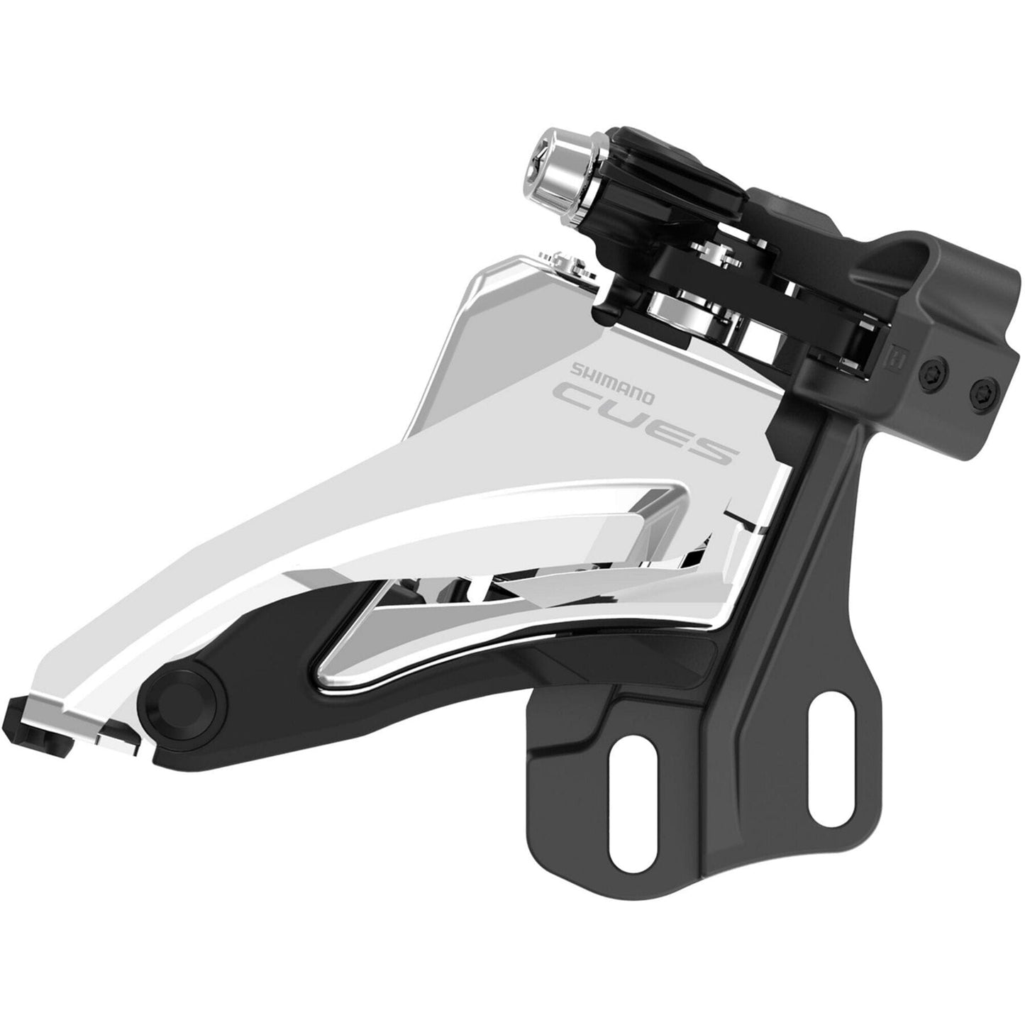 Shimano CUES FD-U6000-E CUES double front derailleur 10/11-speed, E-Type mount, side swing
