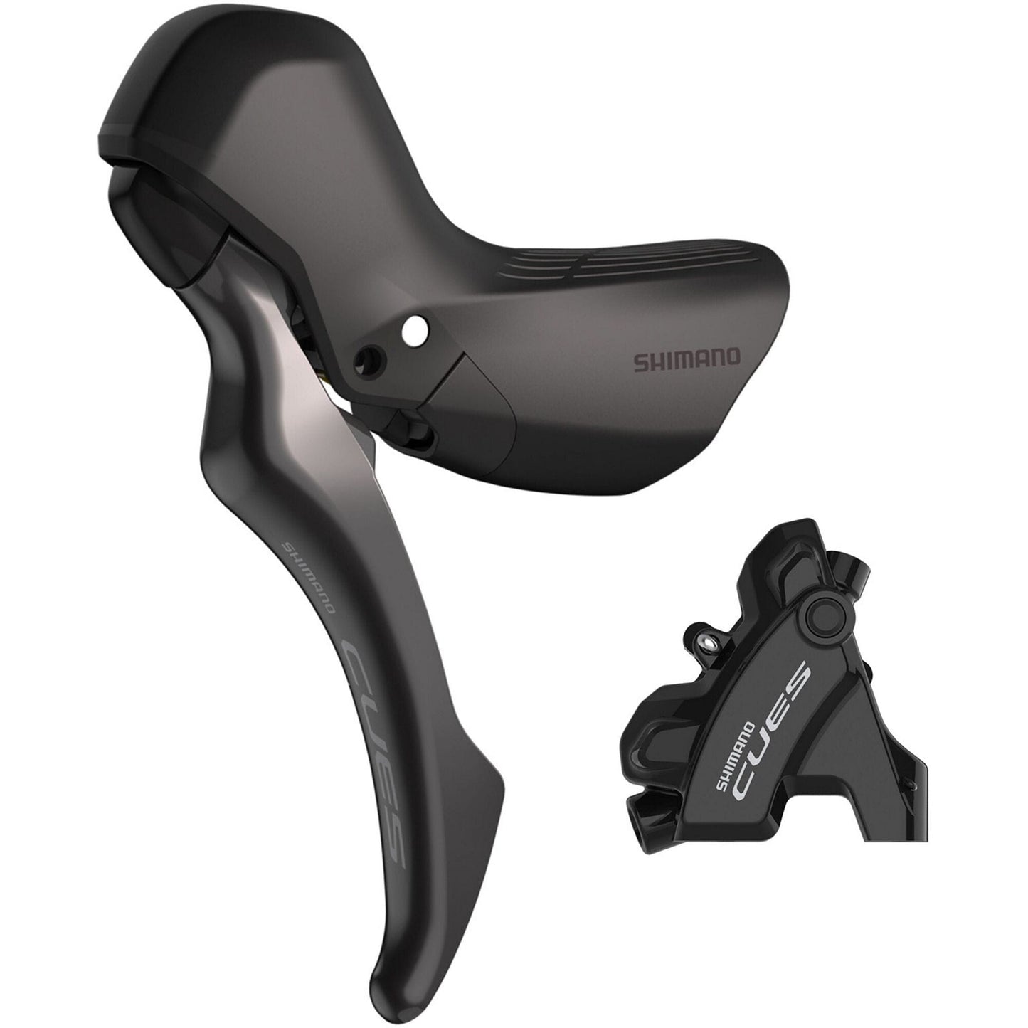 Shimano CUES BL-U6030 CUES hydraulic disc brake lever bled with BR-U6030 calliper, left