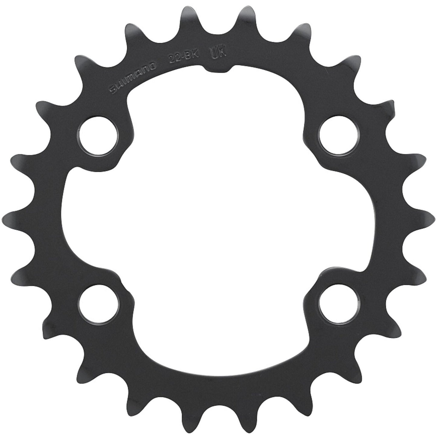 Shimano CUES FC-U6000-2 CUES 11/10/9 speed double inner chainring, 22T-BN for 36-