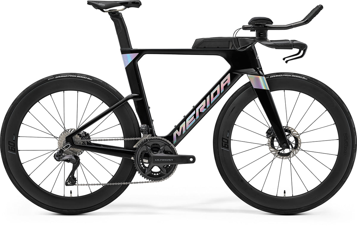 Merida Time Warp Tri Limited - Black - MY26