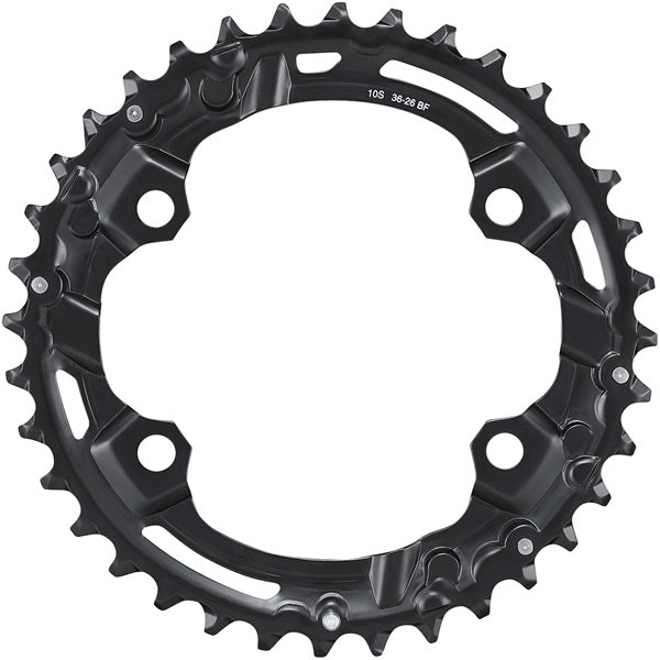 Shimano Deore FC-M4100 Deore 10 speed double outer chainring 36T-BF for 36-26T