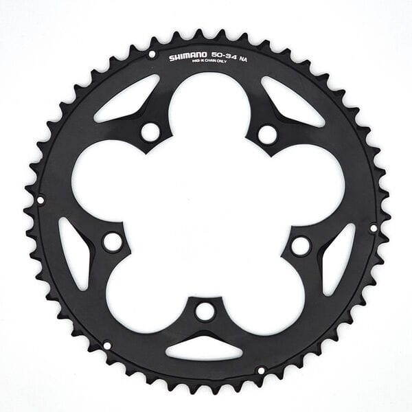Shimano Tiagra FC-RS400 Tiagra 10 speed outer chainring 50T-NA for 50/34T black