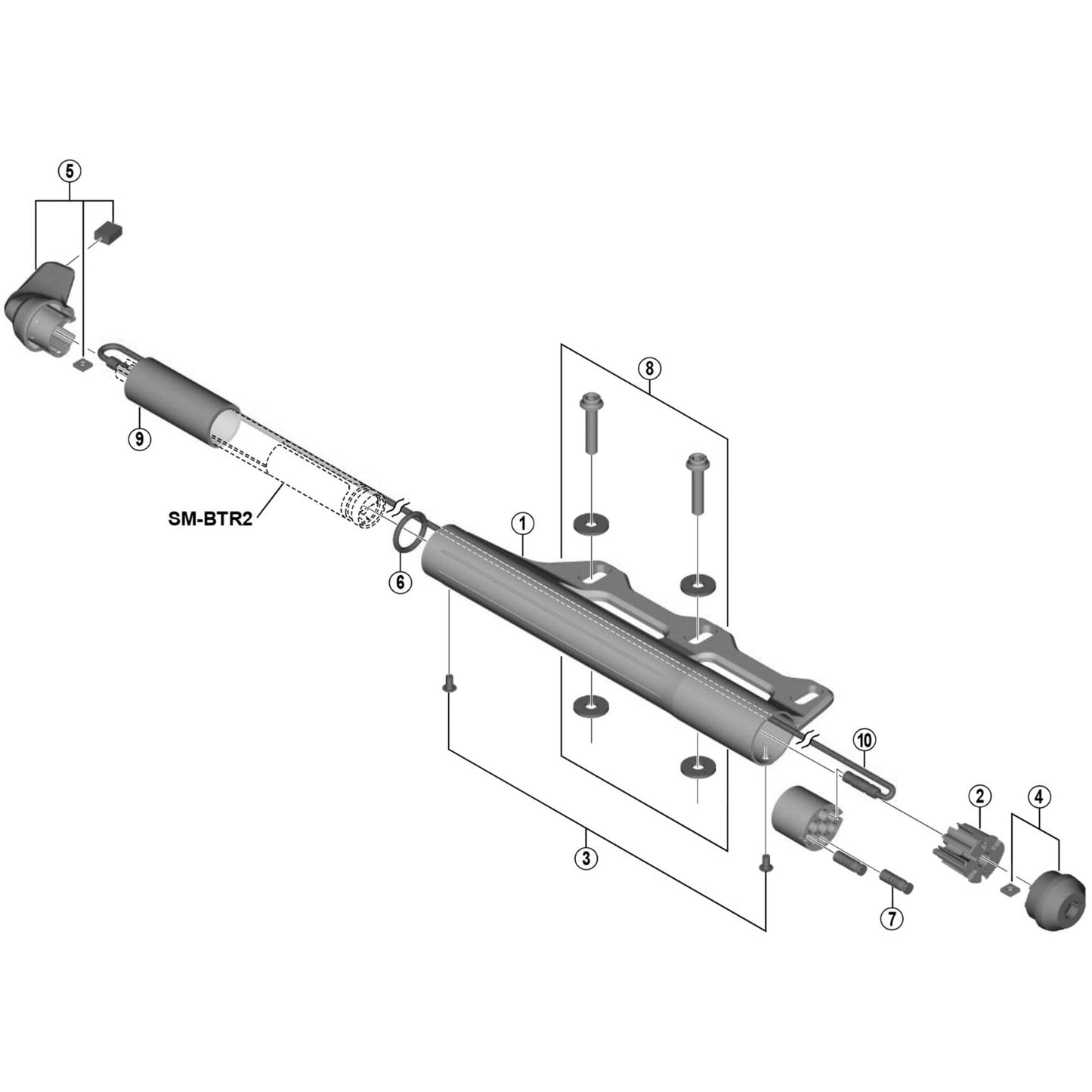 Shimano Spares SM-BTC1 Junction spacer