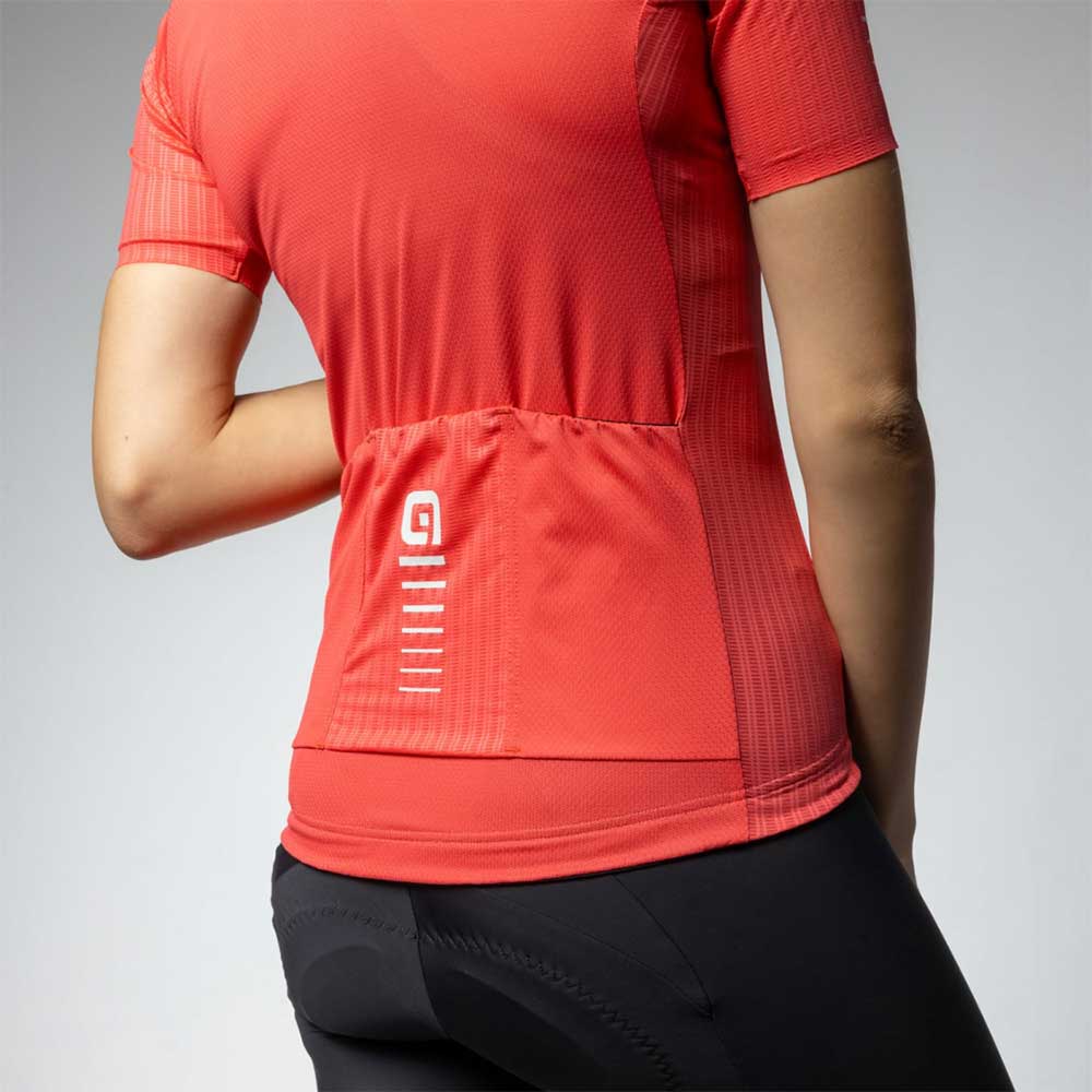 Ale Clothing Silver Cooling R-EV1 Womens Short Sleeved Jersey