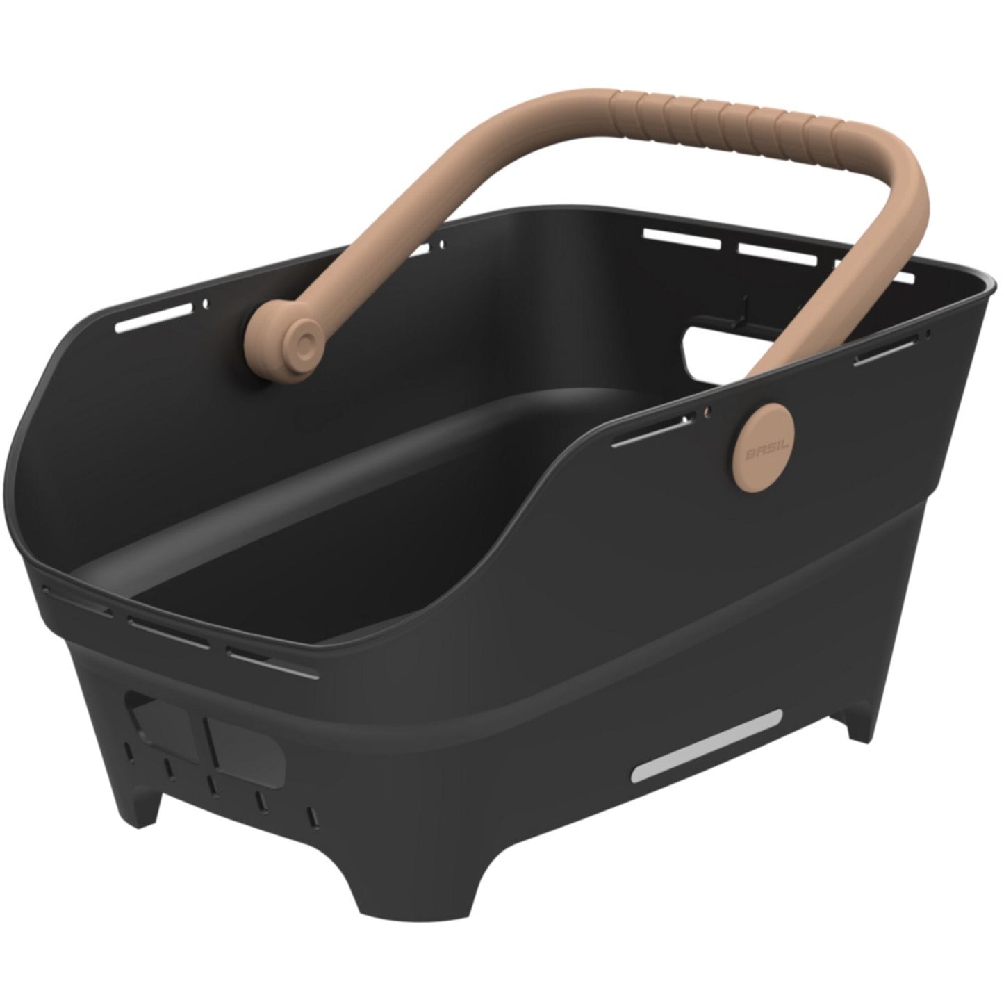 Basil Cento Neo Rear Bicycle Basket black